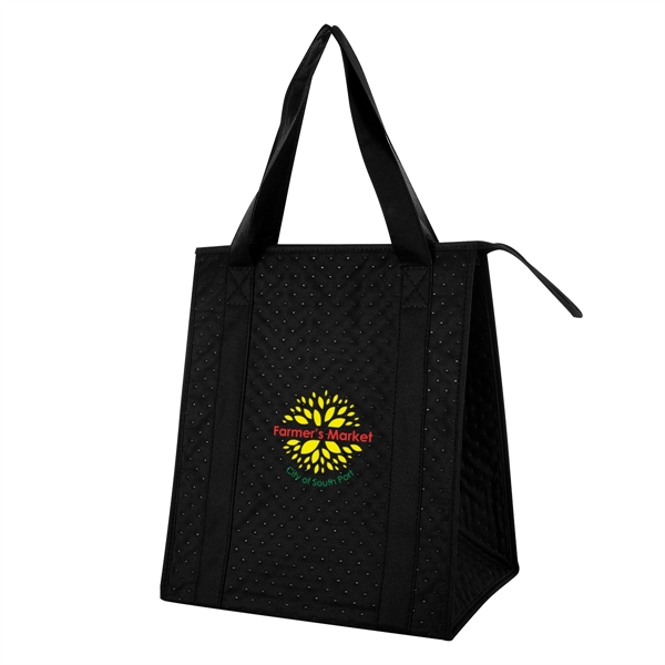 13" x 15 1/4" x 9 1/2" insulated cooler bag made... from ASI 61125 Hit Promotional Products / Hit®