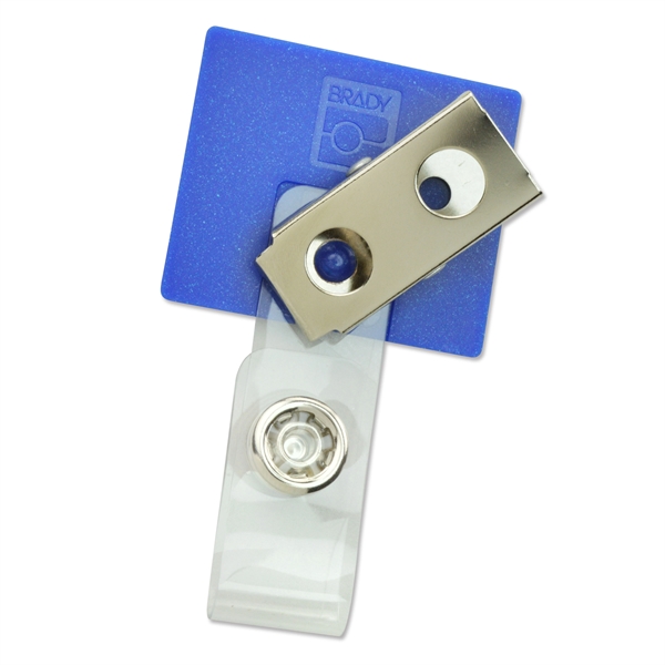 Innovative custom strap clip badge holders combine the capabilities of a... from ASI 79898 Promovision / PROMOVISION