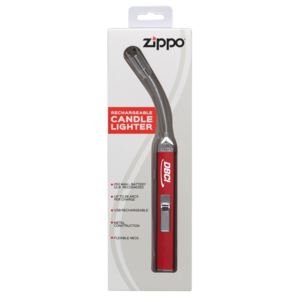 Zippo's new flexible neck rechargeable candle lighter requires no refilling and... from ASI 46170 Compass Industries Inc