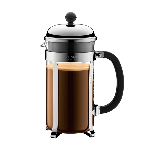 French press coffee maker that makes 34 ounces or 8 cups.... from ASI 61005 Hirsch Gift Inc