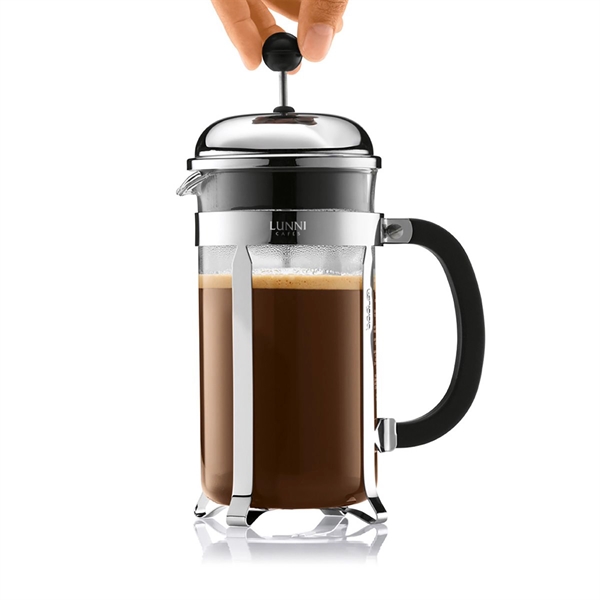French press coffee maker that makes 34 ounces or 8 cups.... from ASI 61005 Hirsch Gift Inc