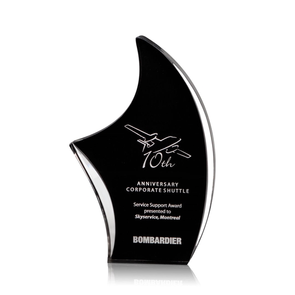 Beautiful thick free-standing Solid Acrylic Award... from ASI 84592 St Regis Group / St Regis