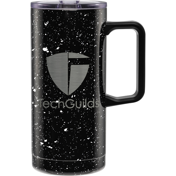 18 oz. travel mug made of stainless steel with double-wall construction... from ASI 71920 Moderne Glass Company Inc / Glass America®