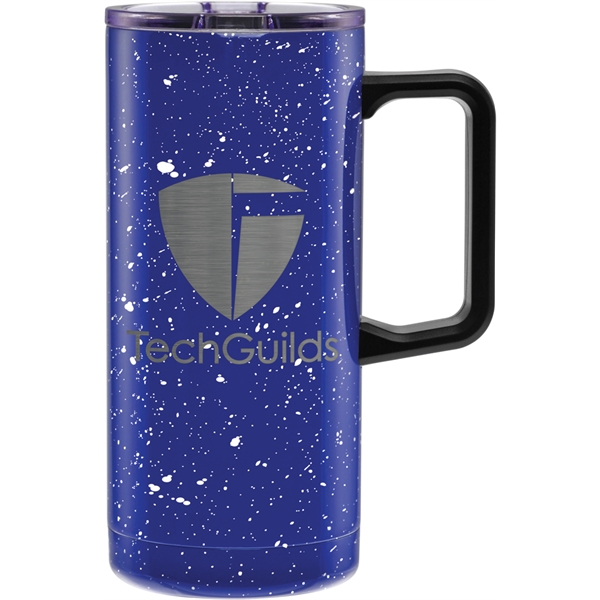 18 oz. travel mug made of stainless steel with double-wall construction... from ASI 71920 Moderne Glass Company Inc / Glass America®