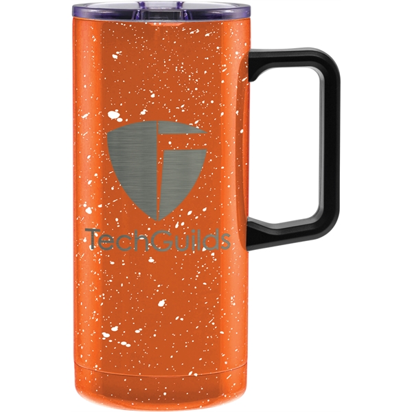 18 oz. travel mug made of stainless steel with double-wall construction... from ASI 71920 Moderne Glass Company Inc / Glass America®