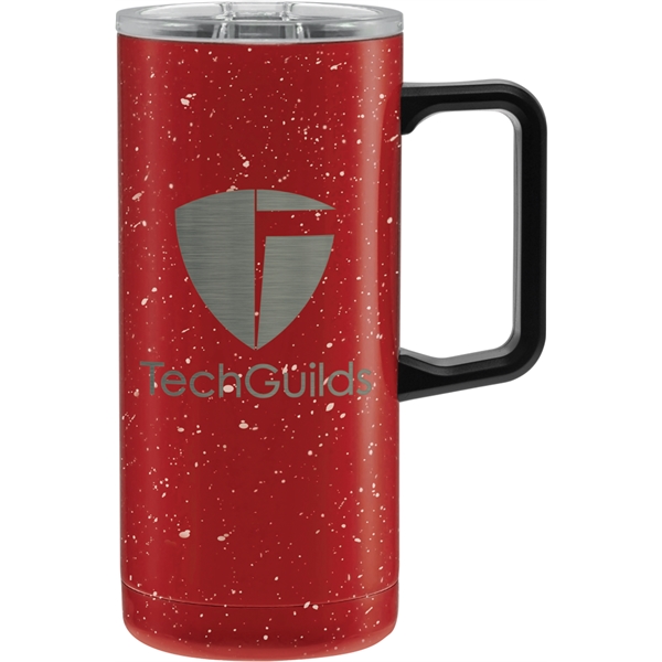 18 oz. travel mug made of stainless steel with double-wall construction... from ASI 71920 Moderne Glass Company Inc / Glass America®