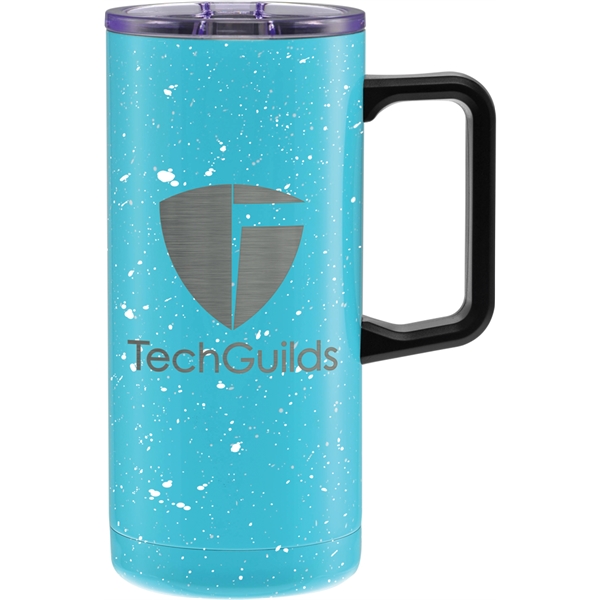 18 oz. travel mug made of stainless steel with double-wall construction... from ASI 71920 Moderne Glass Company Inc / Glass America®