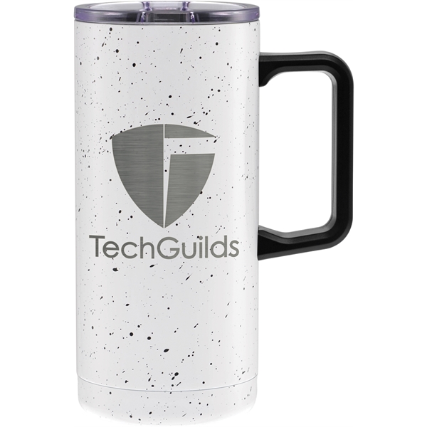 18 oz. travel mug made of stainless steel with double-wall construction... from ASI 71920 Moderne Glass Company Inc / Glass America®