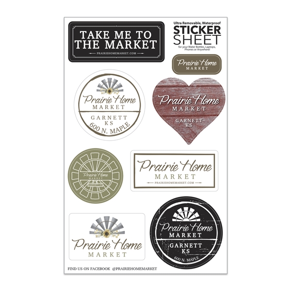 Personalize computers, phones, tablets & more! Ultra removable white with durable... from ASI 56950 Gill Studios Inc / Gill-Line®