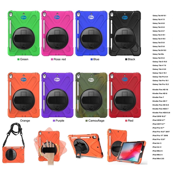 360 Rotating Handheld Protector Case Cover with Hand Strap Holder for... from ASI 79909 Promotek / Promotek™