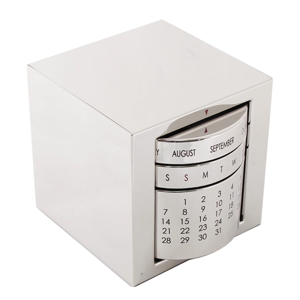 Polished silver, perpetual calendar.... from ASI 73010 Natico Originals Inc / Natico Originals
