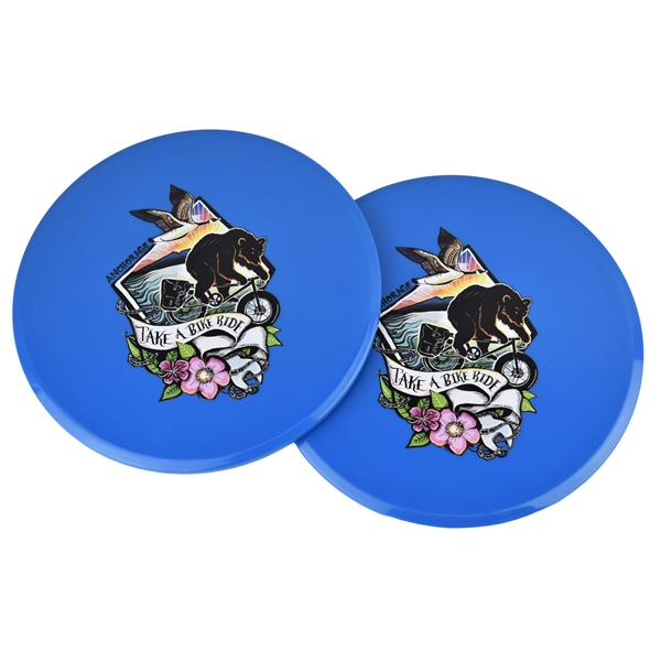 Gliding disc made of ABS plastic that measures 7" in diameter;... from ASI 72657 Active Life Promo / Active Life Promo