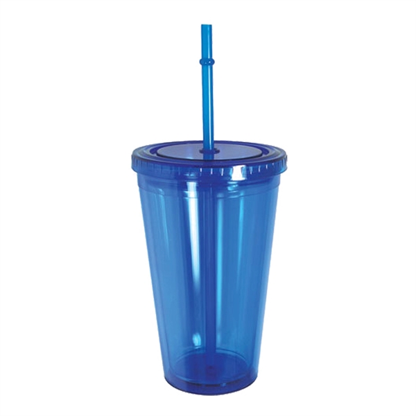 16 oz. Retractable Straw Acrylic Cup... from ASI 31517 Admart Products