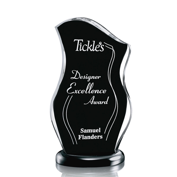 Solid acrylic hourglass shaped award.... from ASI 84592 St Regis Group / St Regis