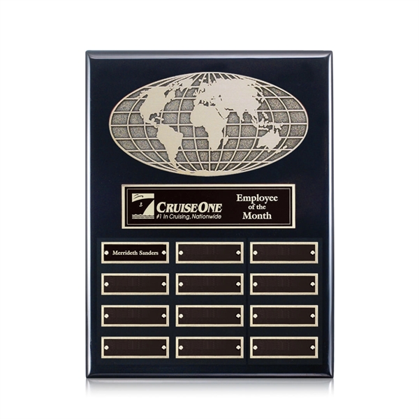 High-Gloss Piano Finish Plaque... from ASI 84592 St Regis Group / St Regis