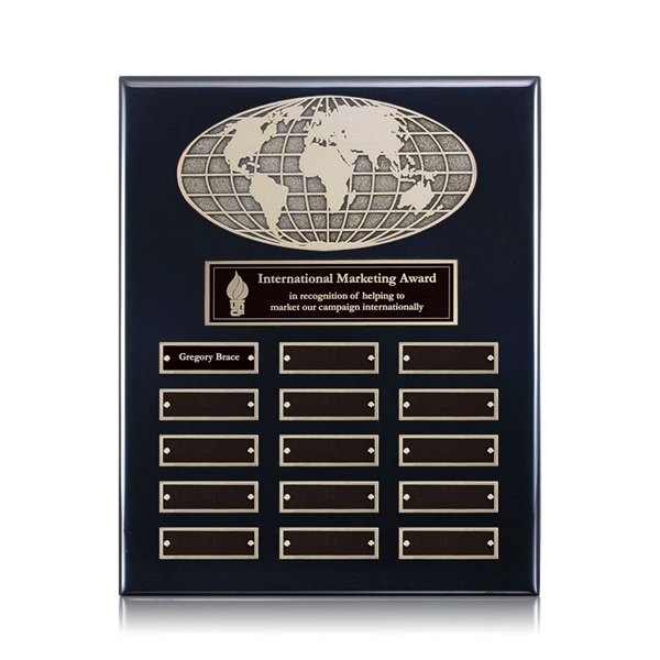High-Gloss Piano Finish Plaque... from ASI 84592 St Regis Group / St Regis