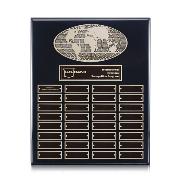 High-Gloss Piano Finish Plaque... from ASI 84592 St Regis Group / St Regis