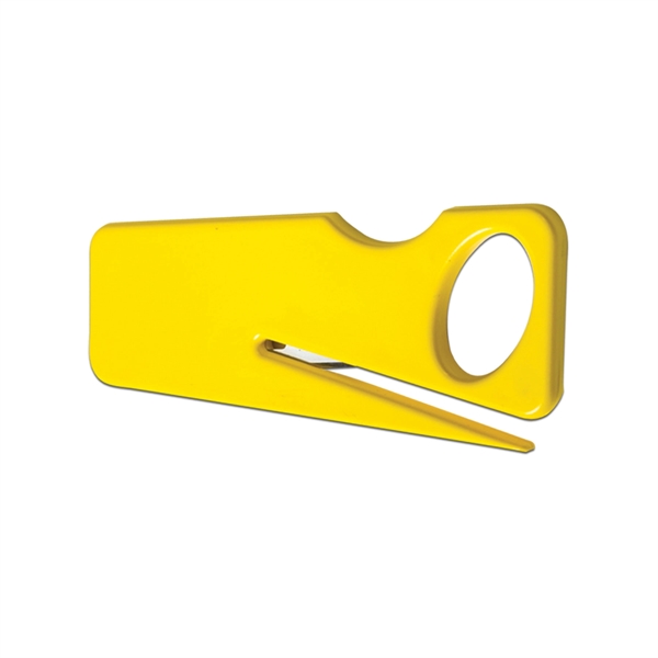 Emergency rescue tool designed to cut through a seat belt. ... from ASI 58805 HPC Global / HPC Global