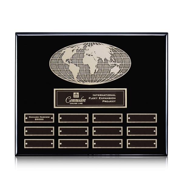 High-Gloss Piano Finish Plaque... from ASI 84592 St Regis Group / St Regis