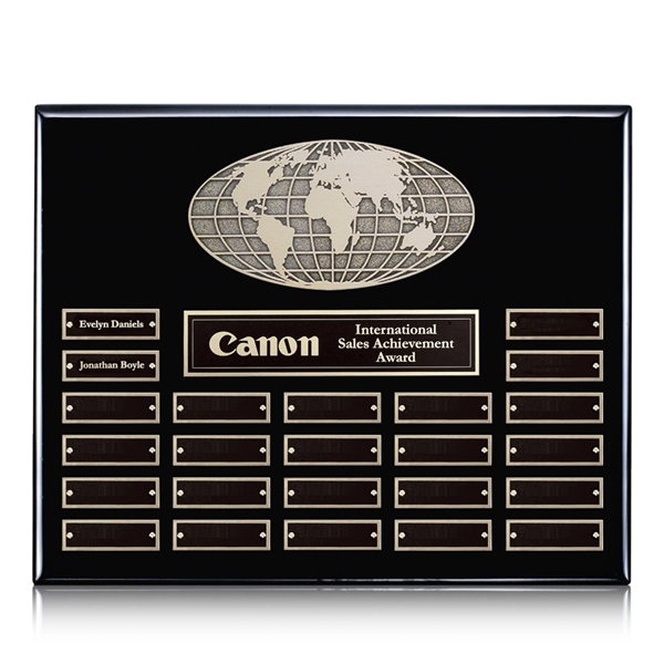 High-Gloss Piano Finish Plaque... from ASI 84592 St Regis Group / St Regis