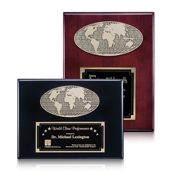High-Gloss Piano Finish Plaque
Antique World Globe Plate... from ASI 84592 St Regis Group / St Regis