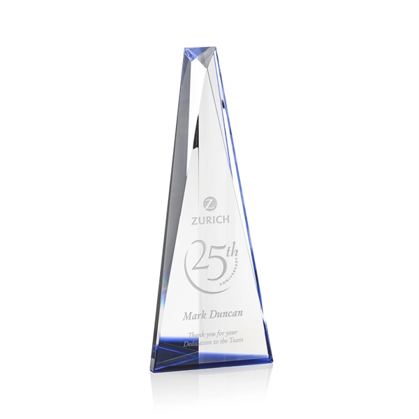The Belize Award features a cobalt base that refracts a striking... from ASI 84592 St Regis Group / St Regis