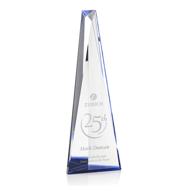 The Belize Award features a cobalt base that refracts a striking... from ASI 84592 St Regis Group / St Regis