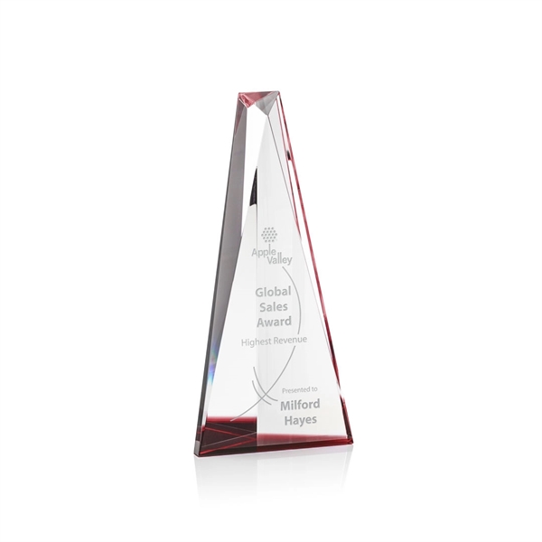The Belize Award features a ruby base that refracts a striking... from ASI 84592 St Regis Group / St Regis