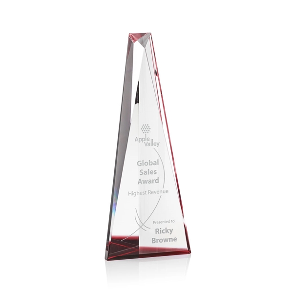 The Belize Award features a ruby base that refracts a striking... from ASI 84592 St Regis Group / St Regis