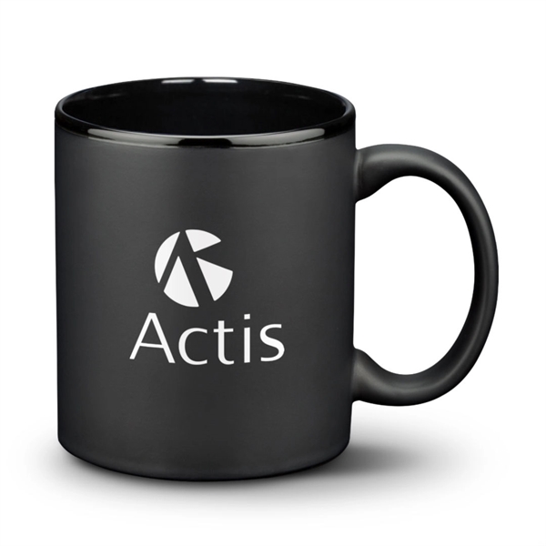 The Sidley ceramic mug is finished with a satin black glaze... from ASI 84592 St Regis Group