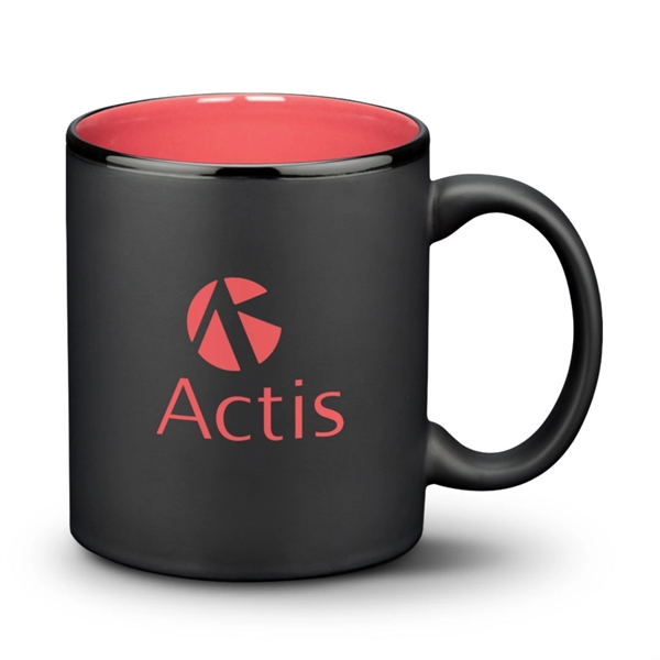 The Sidley ceramic mug is finished with a satin black glaze... from ASI 84592 St Regis Group