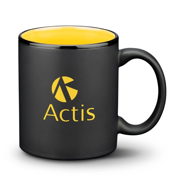 The Sidley ceramic mug is finished with a satin black glaze... from ASI 84592 St Regis Group