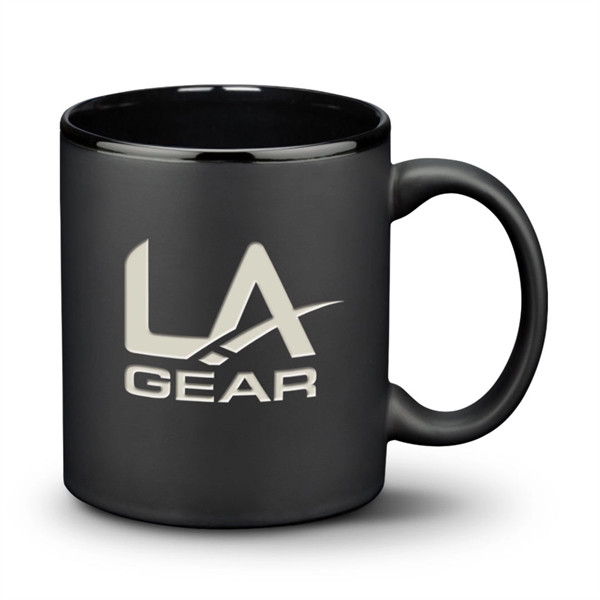 The Sidley ceramic mug is finished with a satin black glaze... from ASI 84592 St Regis Group