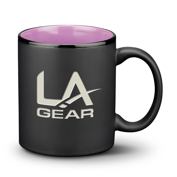 The Sidley ceramic mug is finished with a satin black glaze... from ASI 84592 St Regis Group