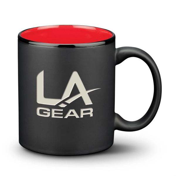 The Sidley ceramic mug is finished with a satin black glaze... from ASI 84592 St Regis Group