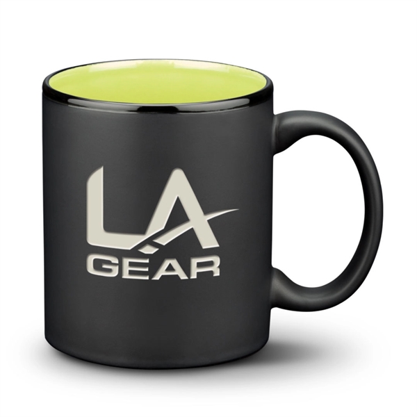 The Sidley ceramic mug is finished with a satin black glaze... from ASI 84592 St Regis Group