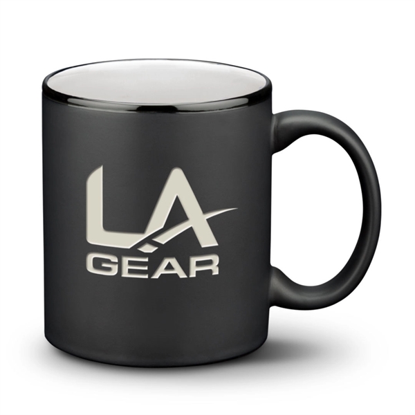 The Sidley ceramic mug is finished with a satin black glaze... from ASI 84592 St Regis Group