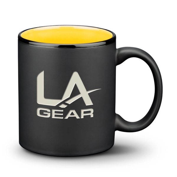 The Sidley ceramic mug is finished with a satin black glaze... from ASI 84592 St Regis Group