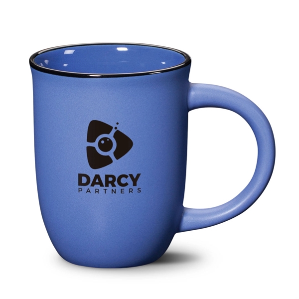 The subtle, sleek curved surface of the Fiona ceramic mug bells... from ASI 84592 St Regis Group