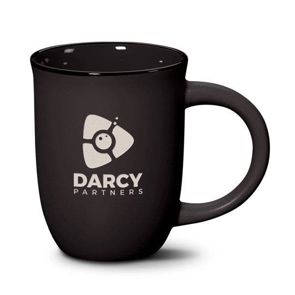 The subtle, sleek curved surface of the Fiona ceramic mug bells... from ASI 84592 St Regis Group