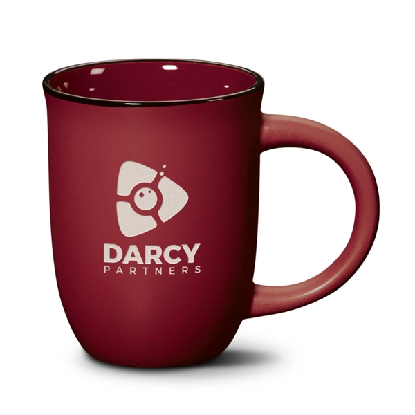 The subtle, sleek curved surface of the Fiona ceramic mug bells... from ASI 84592 St Regis Group