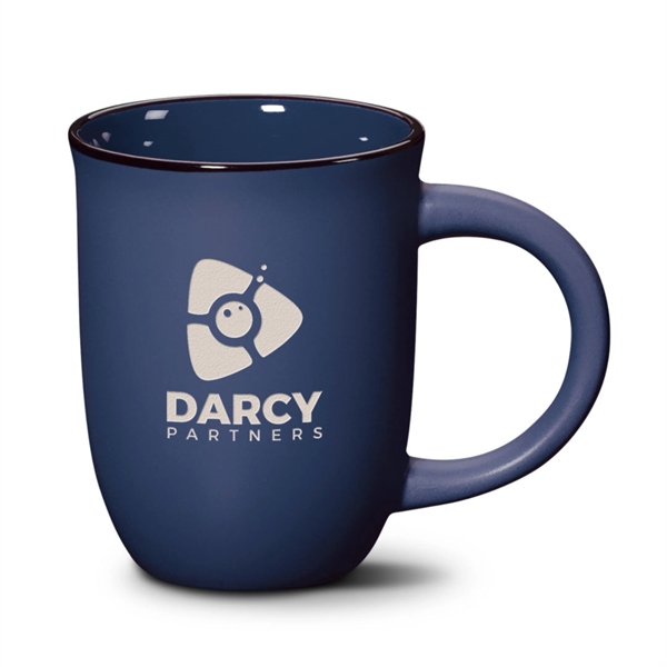 The subtle, sleek curved surface of the Fiona ceramic mug bells... from ASI 84592 St Regis Group