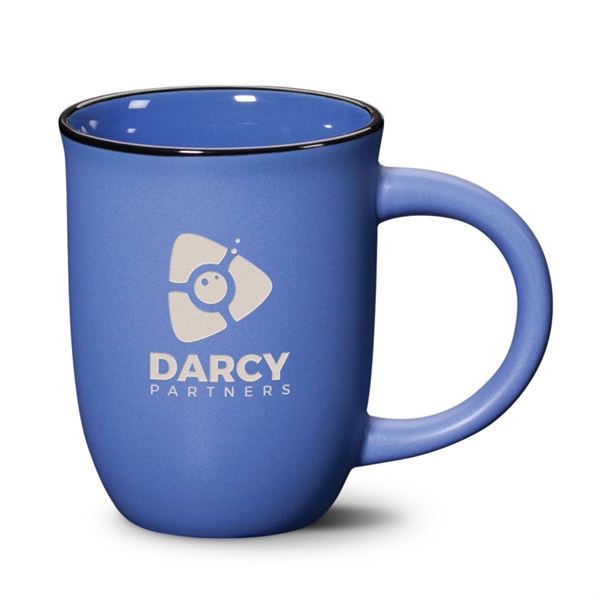 The subtle, sleek curved surface of the Fiona ceramic mug bells... from ASI 84592 St Regis Group