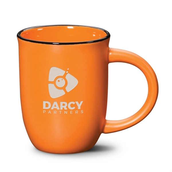 The subtle, sleek curved surface of the Fiona ceramic mug bells... from ASI 84592 St Regis Group