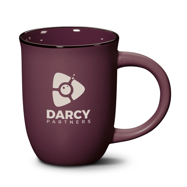 The subtle, sleek curved surface of the Fiona ceramic mug bells... from ASI 84592 St Regis Group