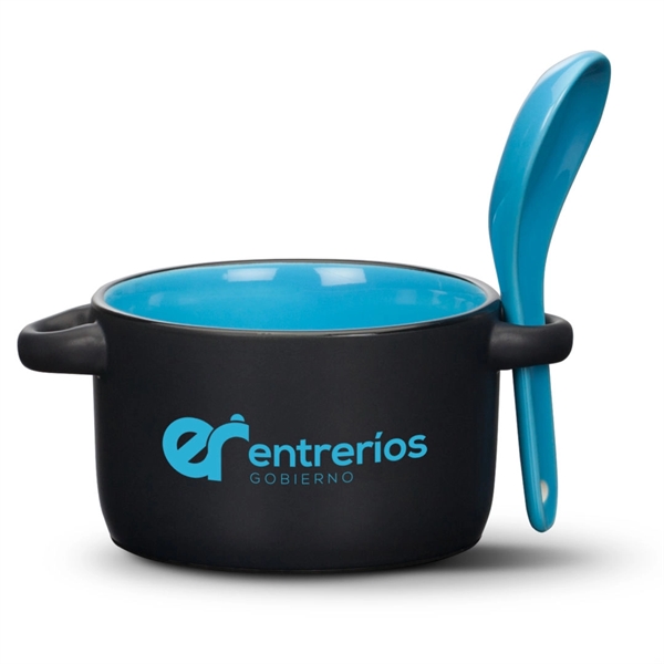 Enjoy a delicious hot soup with the Merritt Soup Mug! Features... from ASI 84592 St Regis Group