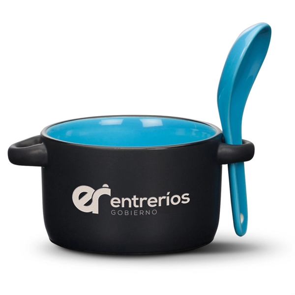 Enjoy a delicious hot soup with the Merritt Soup Mug! Features... from ASI 84592 St Regis Group