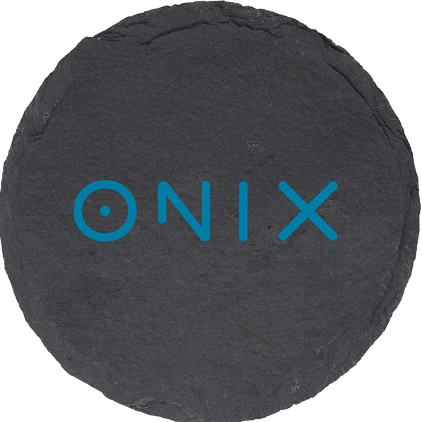 Handcrafted black slate coasters designed to provide you with a high-end... from ASI 61966 HPG / Beacon Promotions