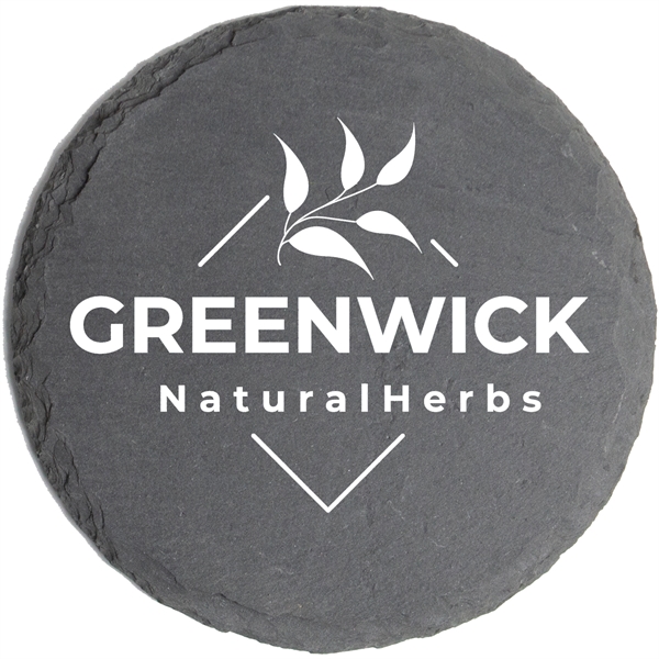 Handcrafted black slate coasters designed to provide you with a high-end... from ASI 61966 HPG / Beacon Promotions