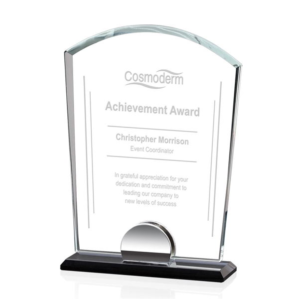 The rounded panel of the Spencer starfire award has a classic... from ASI 84592 St Regis Group / St Regis